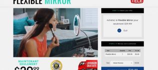 Flexible Mirror - Le miroir qui se rapproche de vous - AcheterFlexibleMirror.ca