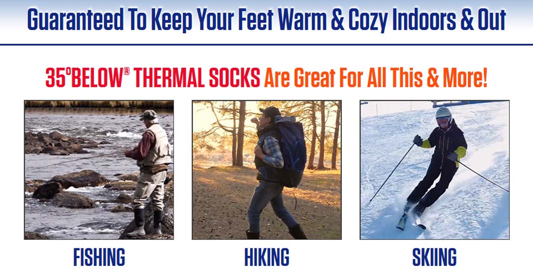 35° Below Thermal Socks Advantages