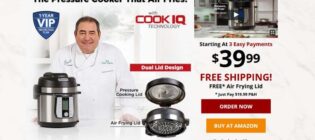 Emeril Lagasse Pressure Cooker & Air Fryer all in one as seen on TV