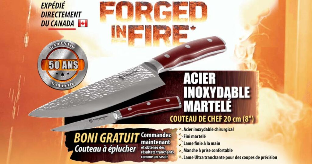 Super Couteau Forged in Fire Canada